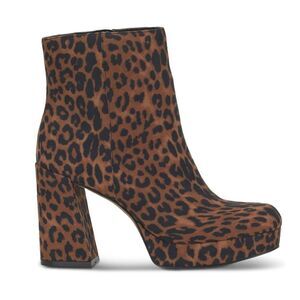 Jessica Simpson Cheetah Print Platform Ankle Boots(Size 9.5M)